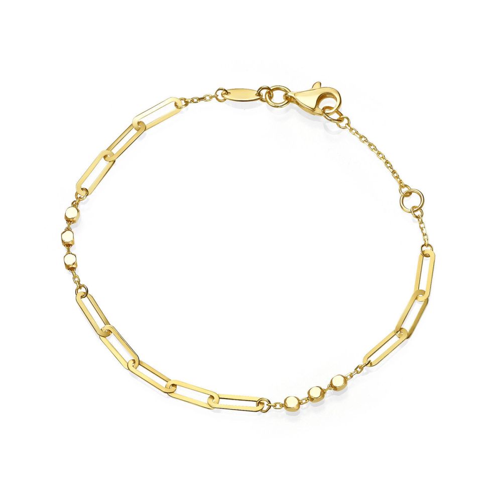 Women’s Gold Jewelry | 14K Yellow Gold Women's Bracelet - Thin Mikayla