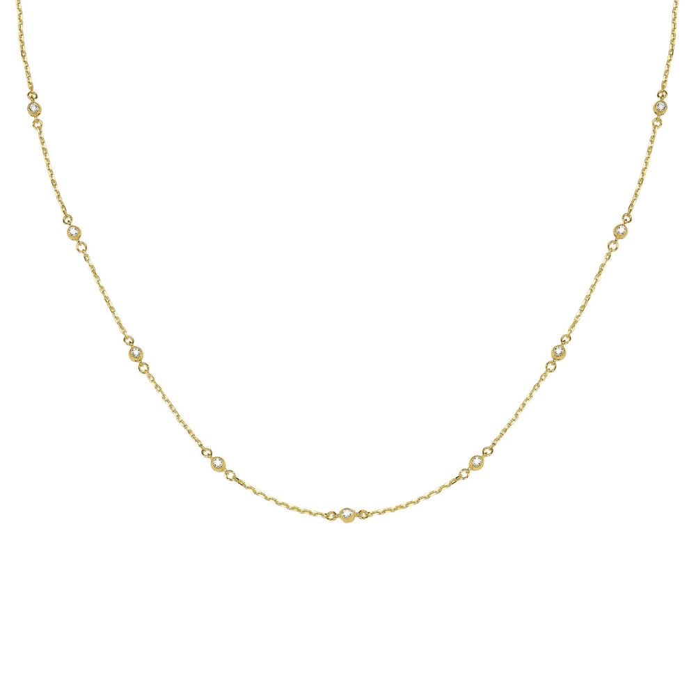 Gold Pendant | 14k Yellow gold women's pendant - Little Isabel