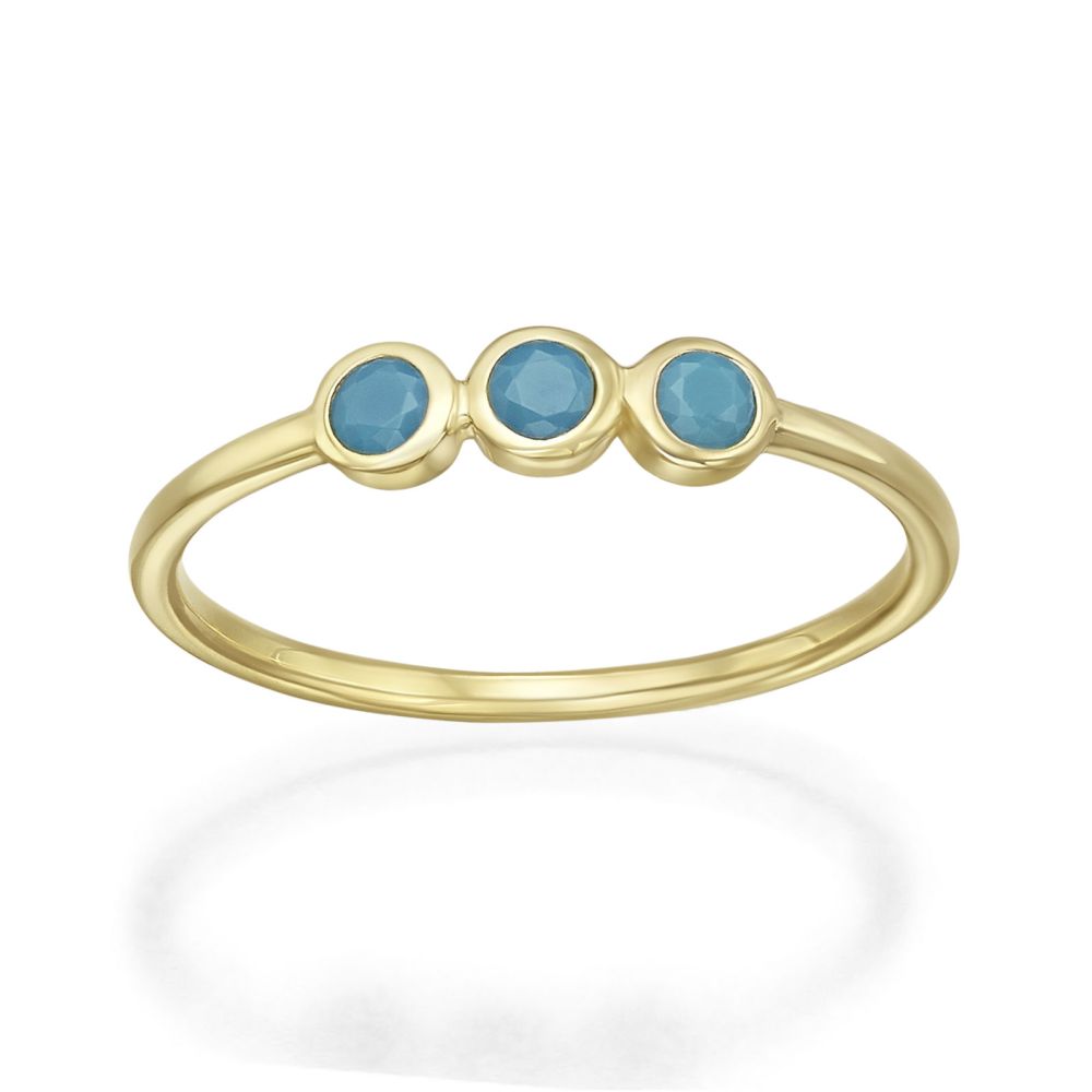 gold rings | 14K Yellow Gold Rings - Naia