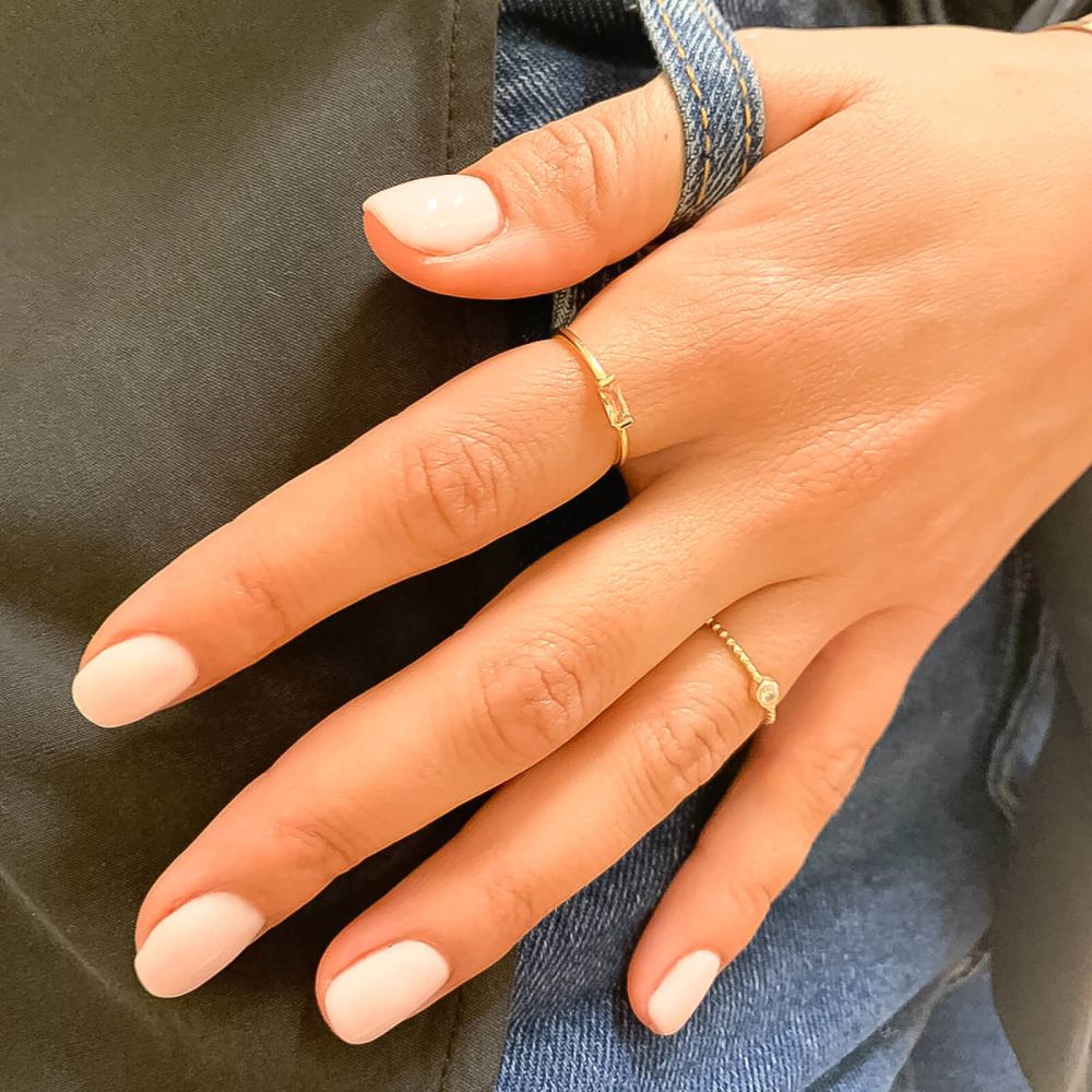 gold rings | 14K Yellow Gold Rings - Lexi