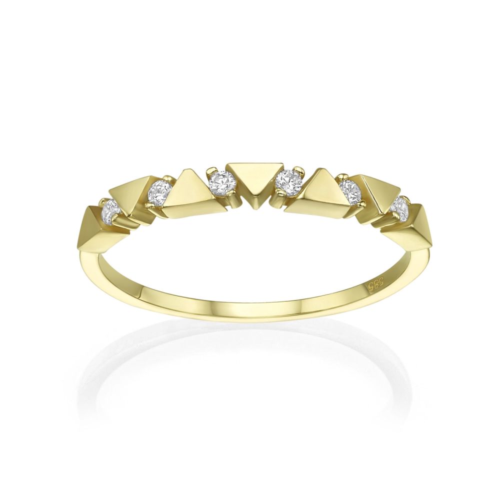 gold rings | 14K Yellow Gold Rings - Ethel