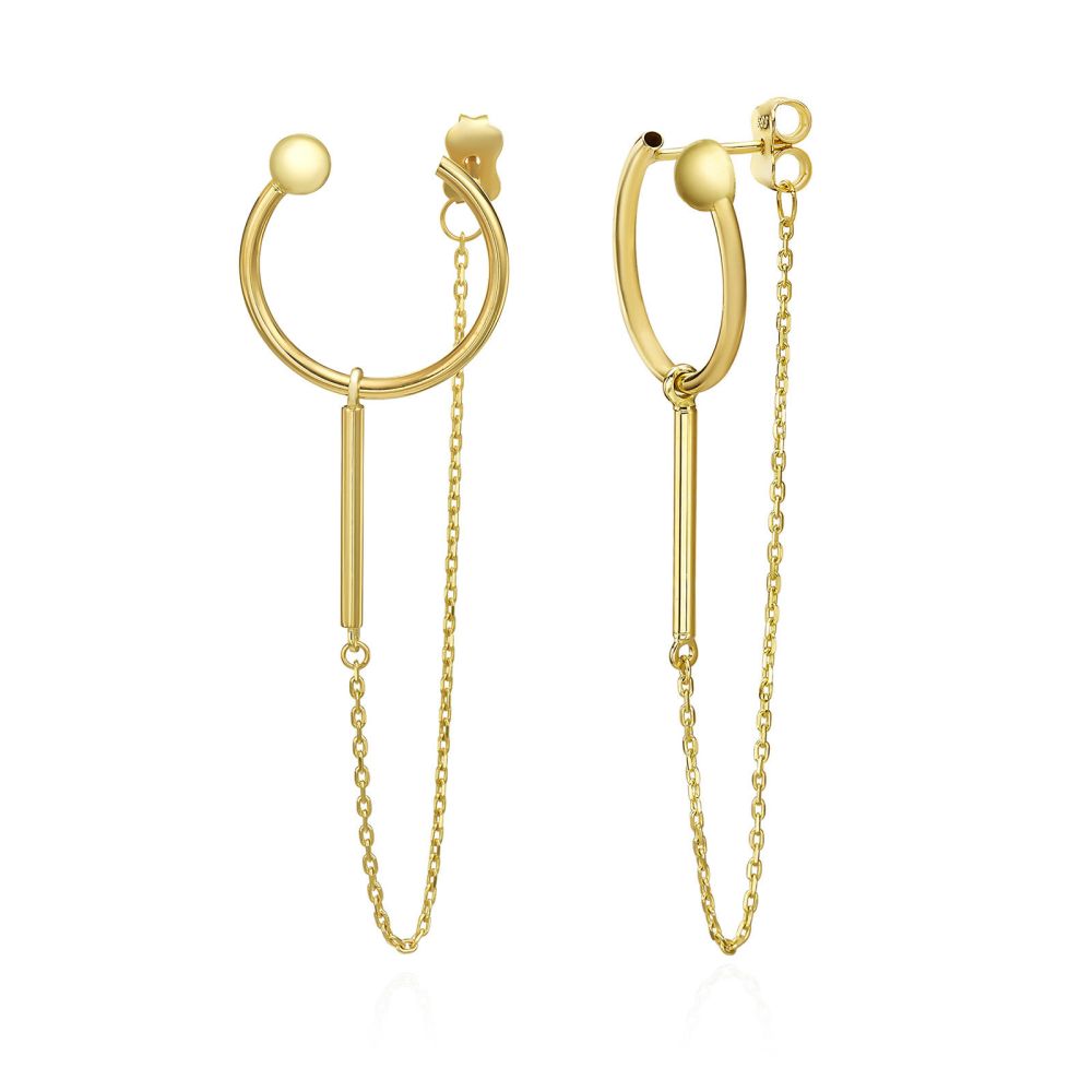 Women’s Gold Jewelry | 14K Yellow Gold Women's Earrings - Viola