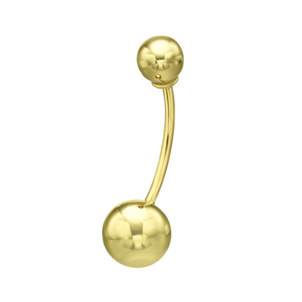 Piercing | Belly Piercing in 14K Yellow Gold