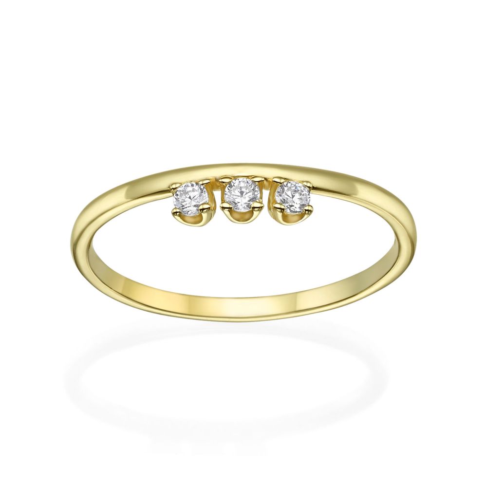 Women’s Gold Jewelry | Ring in 14K Yellow Gold - Trinity