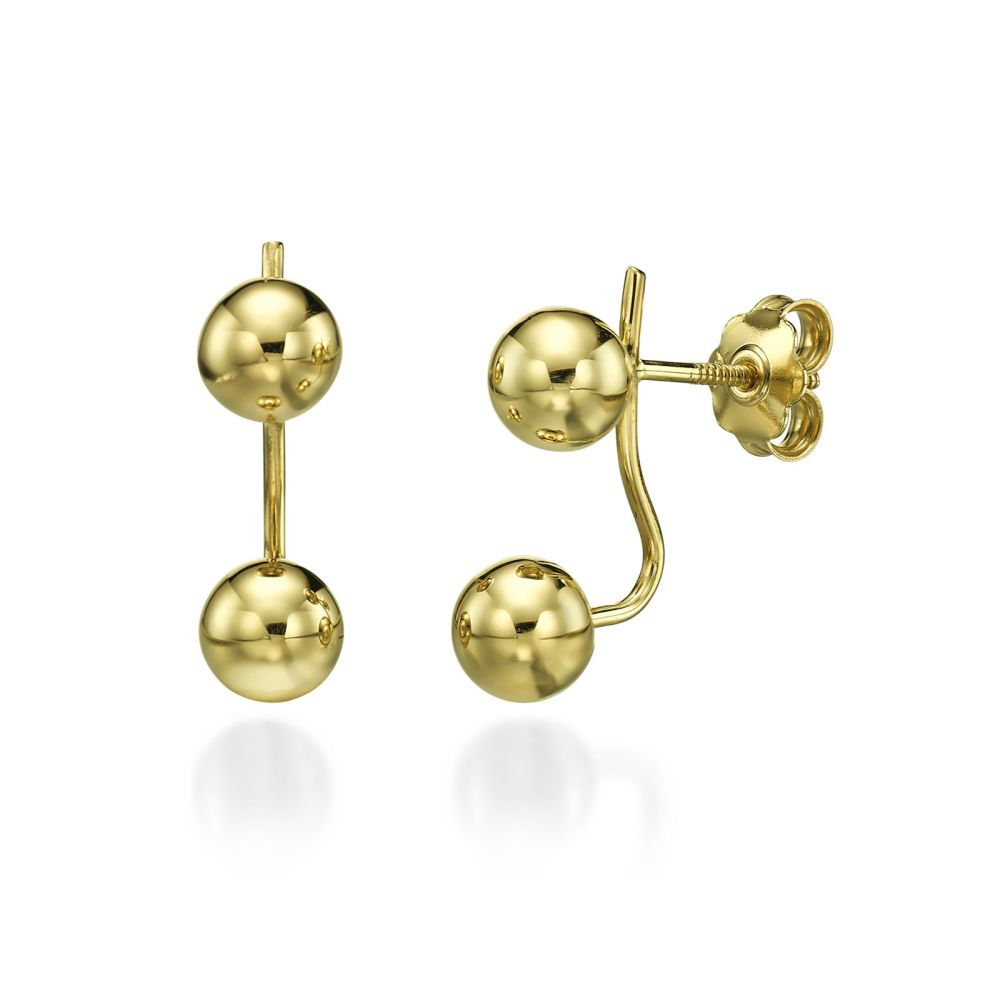 Women’s Gold Jewelry | 14K Yellow Gold Women's Earrings - Tika