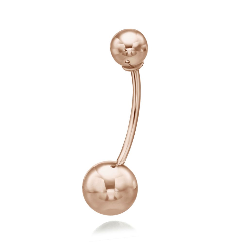 Piercing | Belly Piercing in 14K Rose Gold