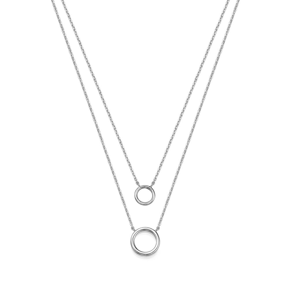 Women’s Gold Jewelry | 14k White  gold women's pendant  - Libby