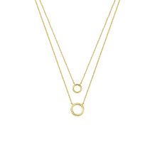 14k Yellow gold women's pendant  - Libby