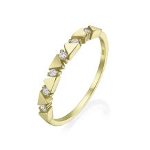 14K Yellow Gold Rings - Ethel