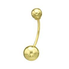 Belly Piercing in 14K Yellow Gold