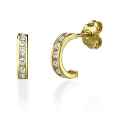 14K Yellow Gold Women's Earrings - Auckland