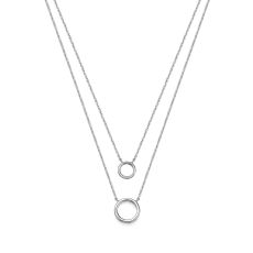 14k White  gold women's pendant  - Libby