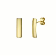 14K Yellow Gold Women's Earrings - Short Thea