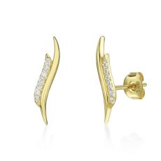 14K Yellow Gold Women's Earrings - Seychelles