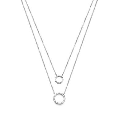 14k White  gold women's pendant  - Libby