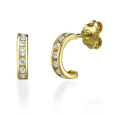 14K Yellow Gold Women's Earrings - Auckland