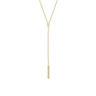 14k Yellow gold women's pendant - Vitoria