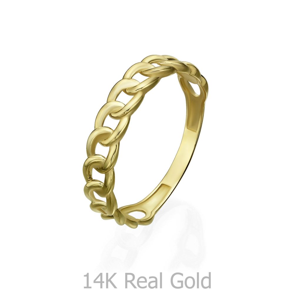 Women’s Gold Jewelry | 14K Yellow Gold Rings - links