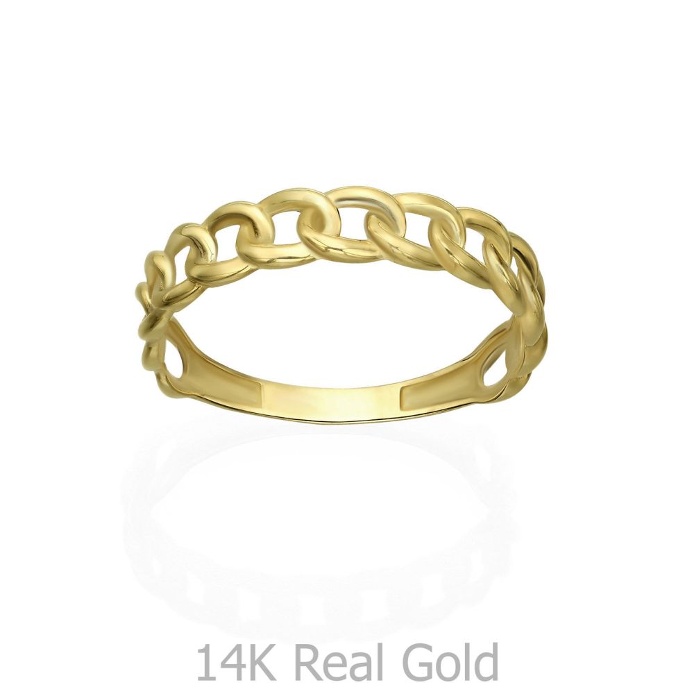 Women’s Gold Jewelry | 14K Yellow Gold Rings - links