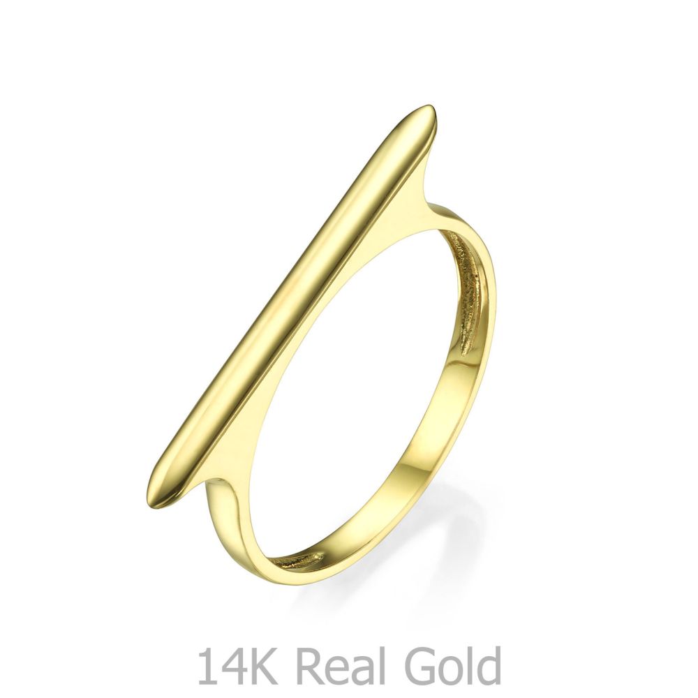 Women’s Gold Jewelry | Ring in 14K Yellow Gold - Line