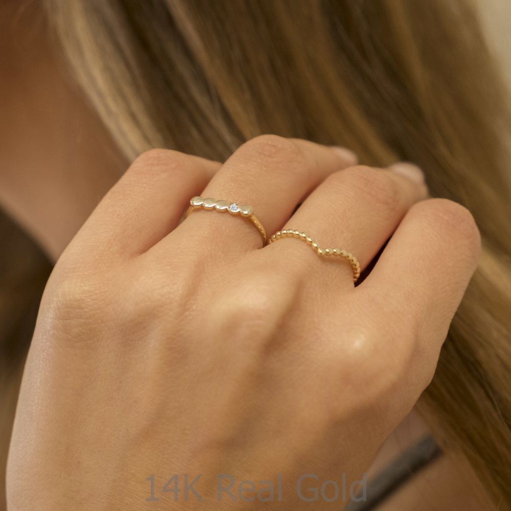 Women’s Gold Jewelry | 14K Yellow Gold Rings - Nicole