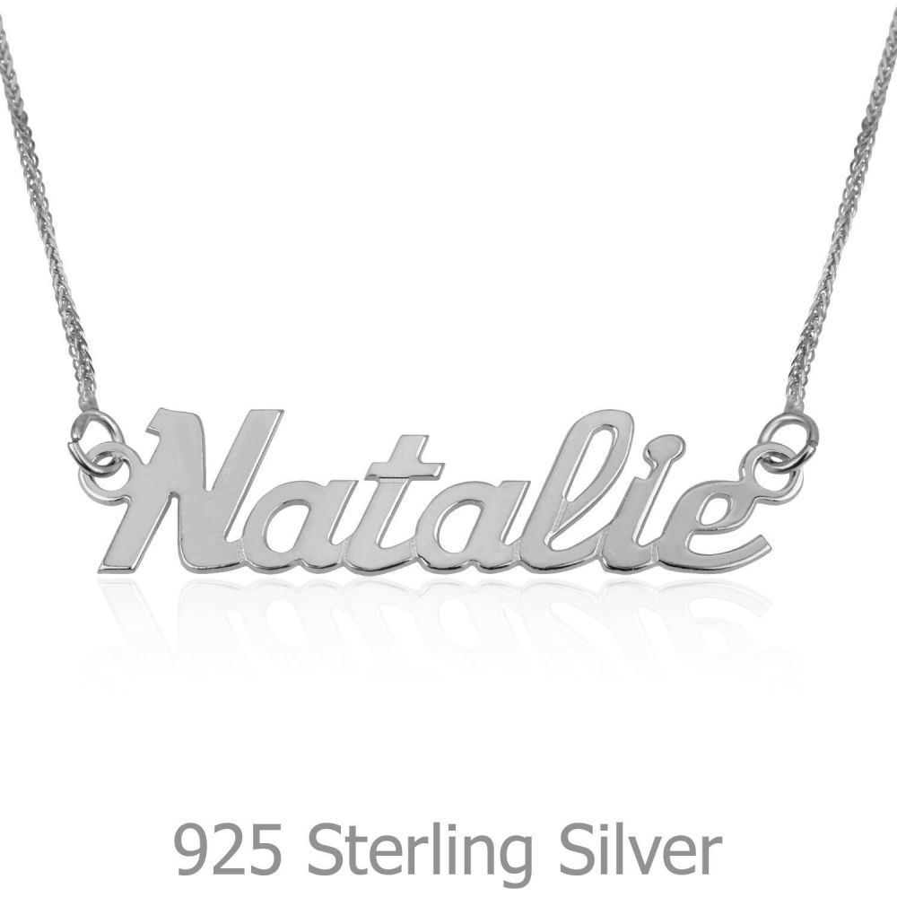 Personalized Necklaces | 925 Sterling Silver Name Necklace 