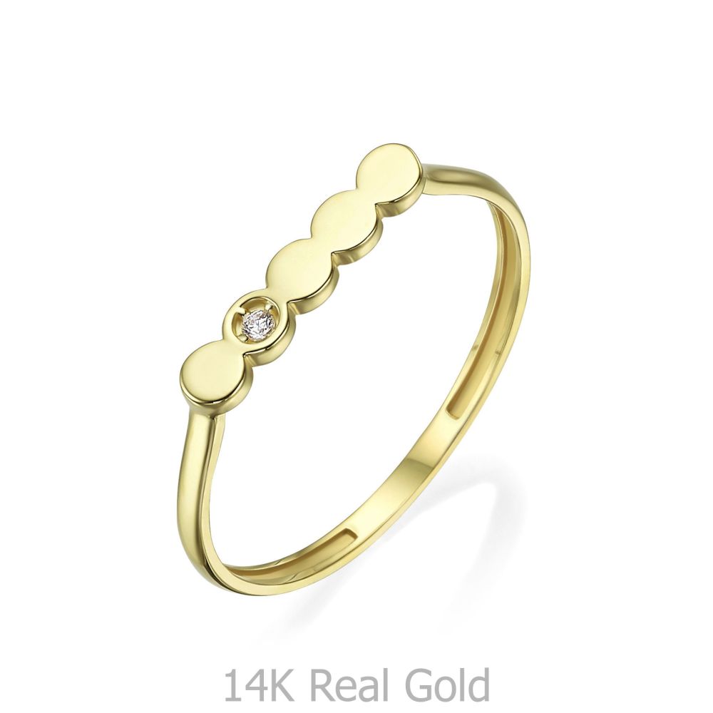 Women’s Gold Jewelry | 14K Yellow Gold Rings - Nicole