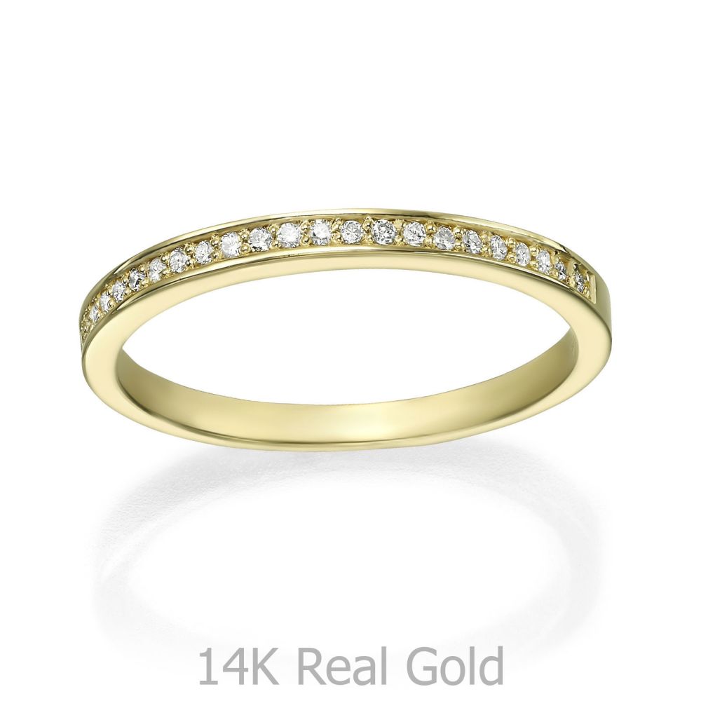 Diamond Jewelry | 14K Yellow Gold Rings - Melody