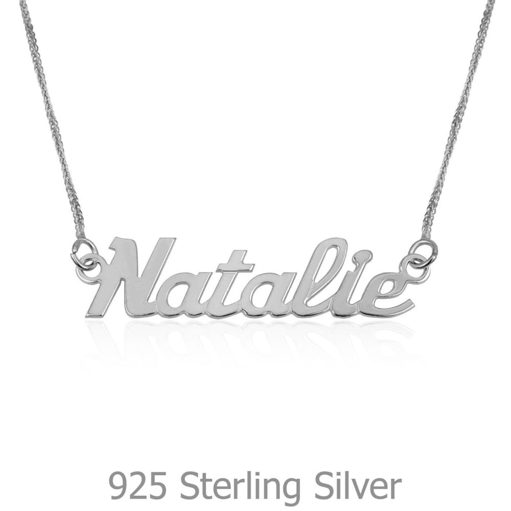 Personalized Necklaces | 925 Sterling Silver Name Necklace 