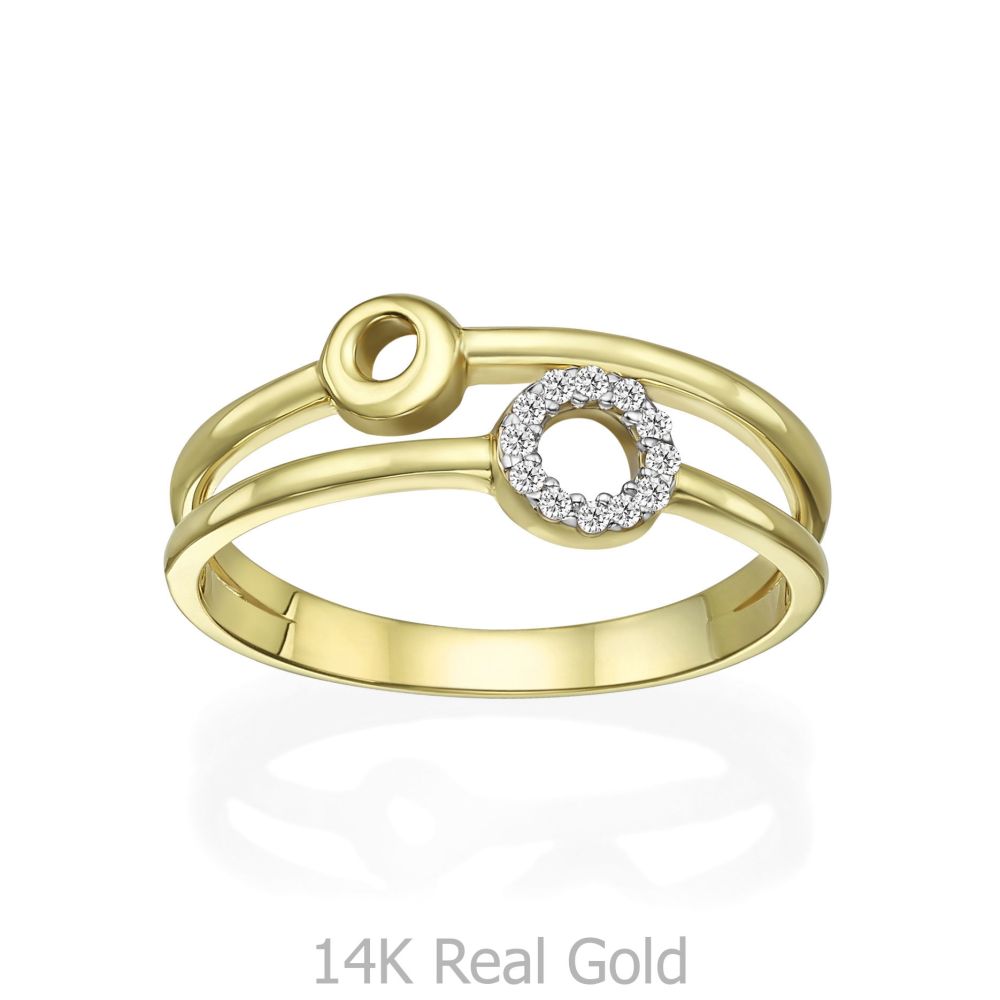 Women’s Gold Jewelry | 14K Yellow Gold Rings - Tiana