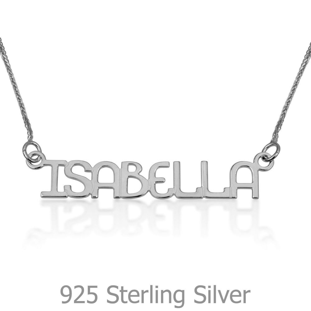 Personalized Necklaces | 925 Sterling Silver Name Necklace 