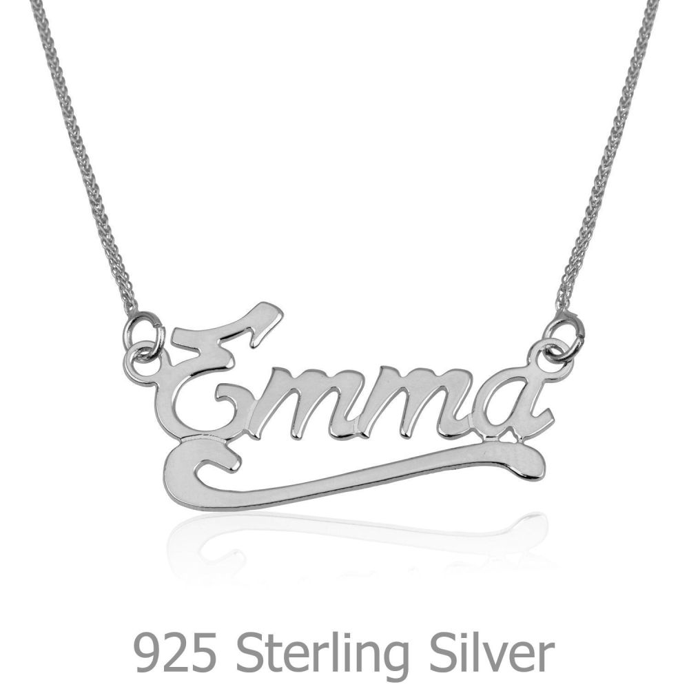 Personalized Necklaces | 925 Sterling Silver Name Necklace 