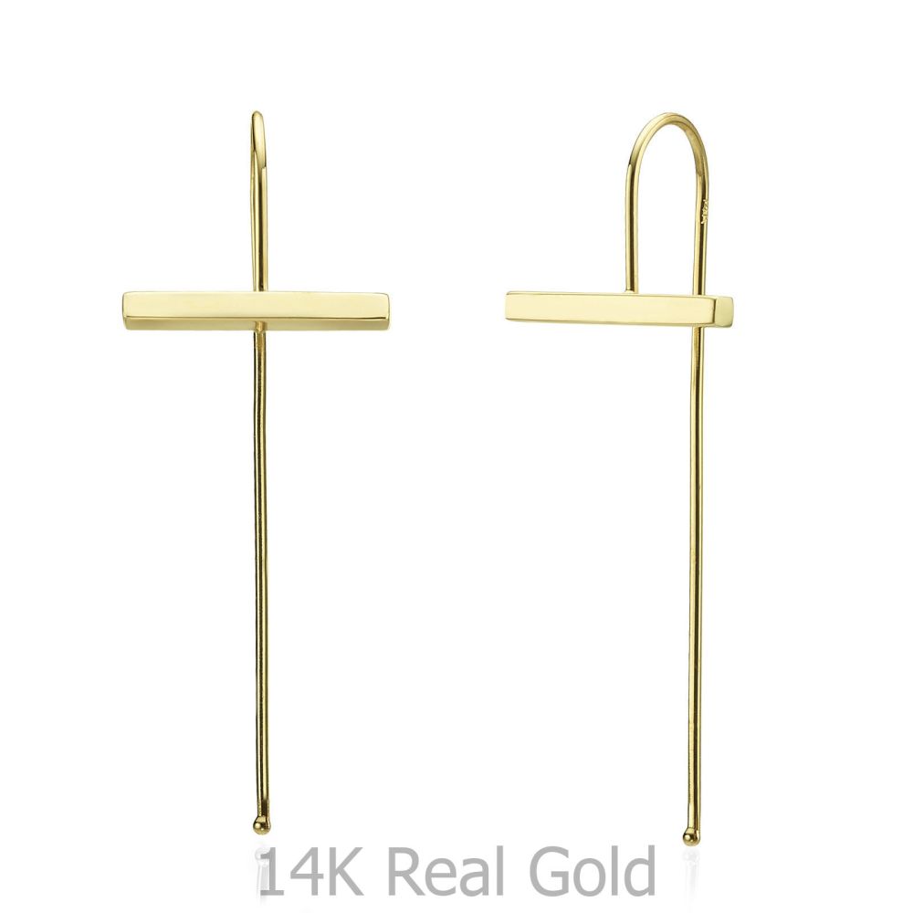 Women’s Gold Jewelry | 14K Yellow Gold Women's Earrings - Eva