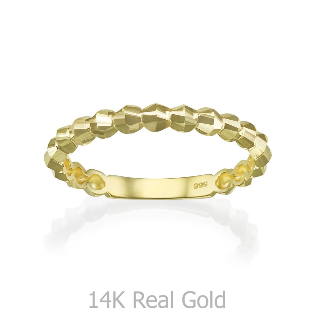 Women’s Gold Jewelry | 14K Yellow Gold Ring - Cher