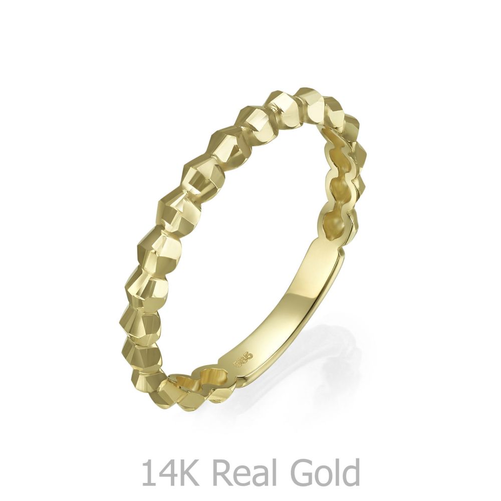 Women’s Gold Jewelry | 14K Yellow Gold Ring - Cher