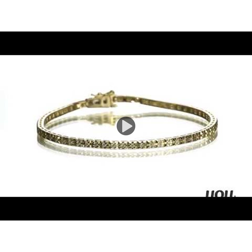 Diamond Jewelry | Diamond Tennis Bracelet in 14K Yellow Gold - Kate