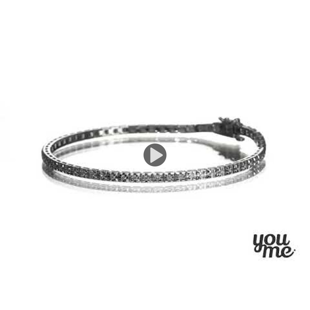 Diamond Jewelry | Diamond Tennis Bracelet in 14K White Gold - Kate